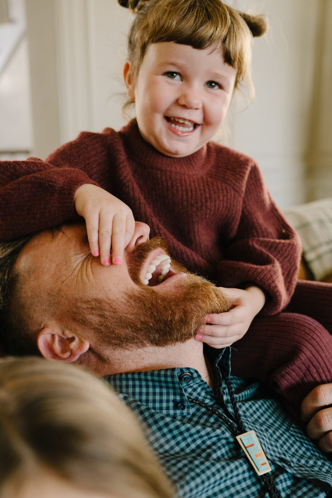 Provo in-home family session with Kaitlynn Olmstead Photography
