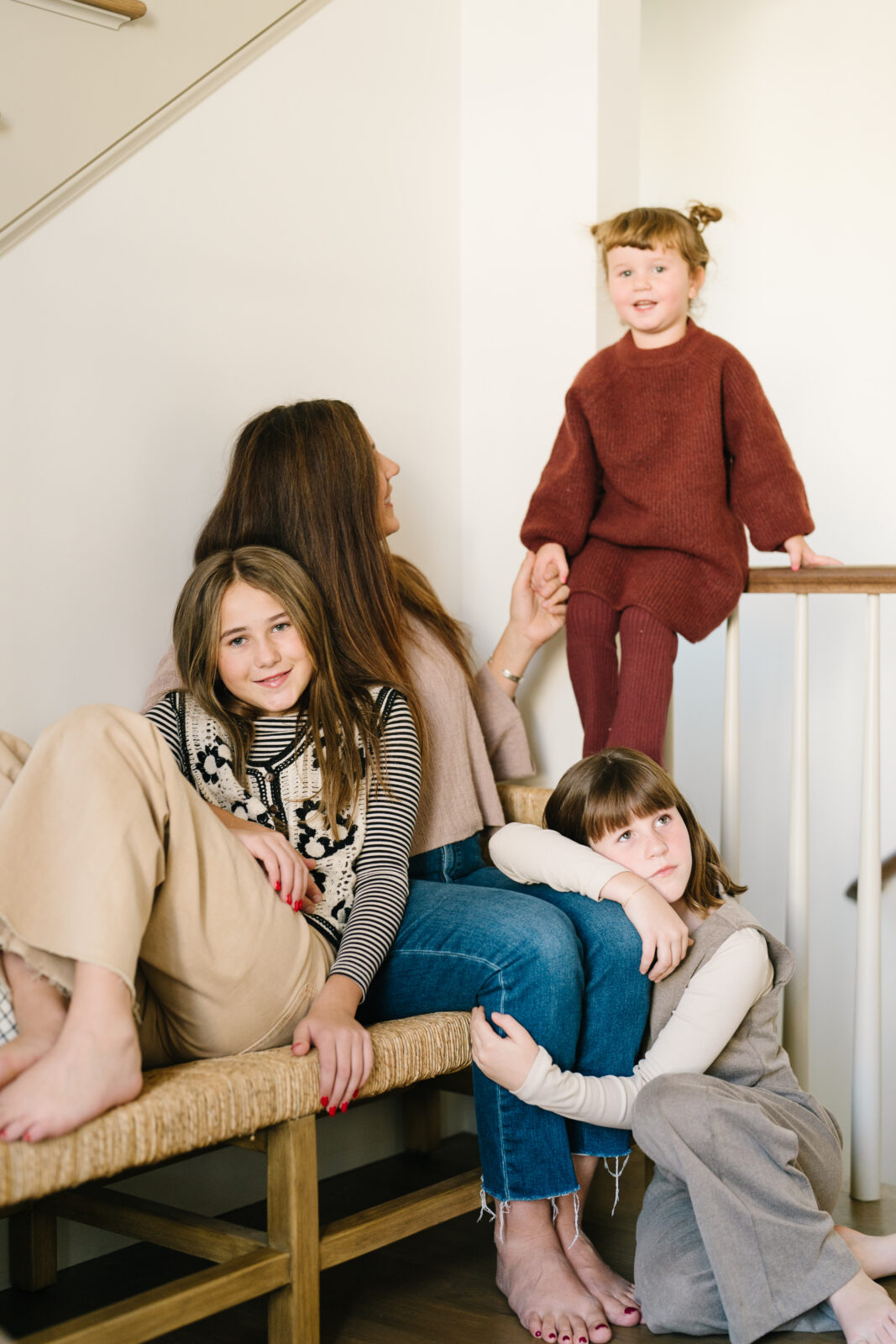 Provo in-home family session with Kaitlynn Olmstead Photography