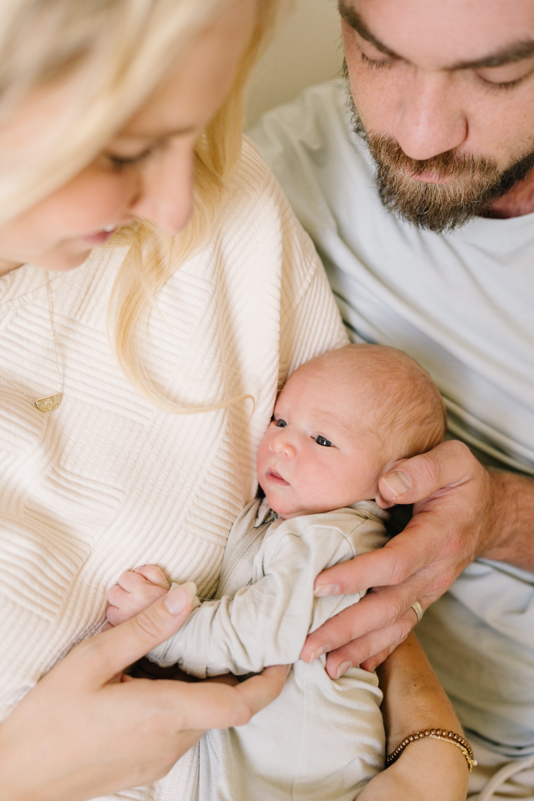 Lehi in-home newborn session