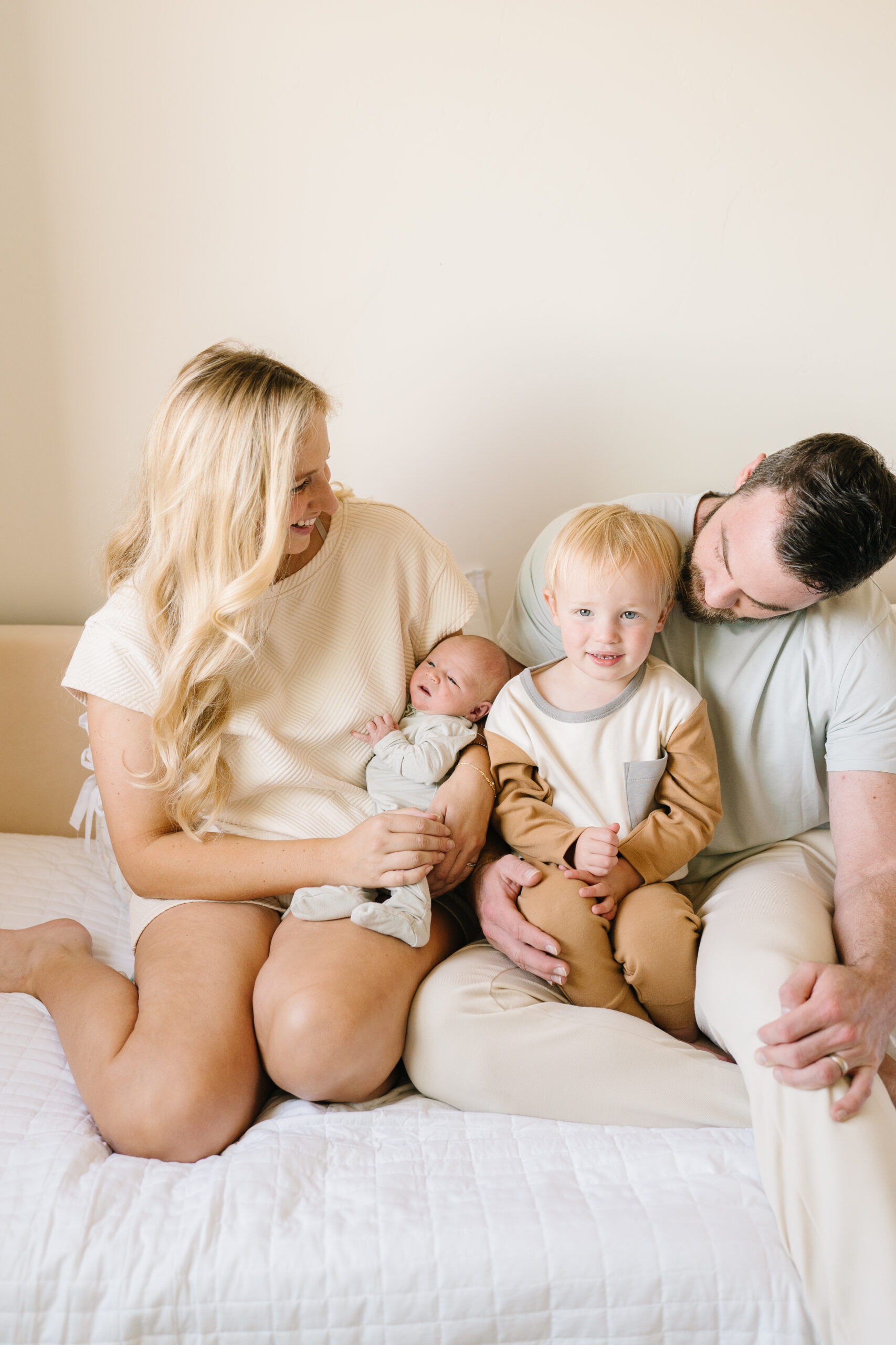 Lehi in-home newborn session